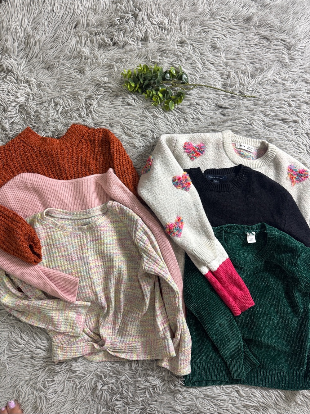Girls size 4/5 sweater bundle